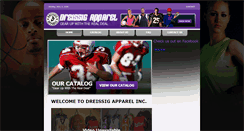 Desktop Screenshot of dreissigapparel.com